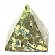 Serpentinite pyramid polished 246g