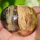 Petrified wood smooth stone from Madagascar 87g