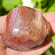 Petrified wood smooth stone from Madagascar 114g