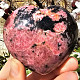 Rhodonite heart from Madagascar 328g