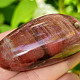 Petrified wood smooth stone from Madagascar 81g