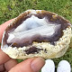 Agate geode with a hollow 134g from Brazil