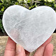 Selenite flat heart approx. 8cm (Morocco)