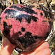 Rhodonite heart from Madagascar 512g