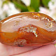 Smooth carnelian with hollows from Madagascar 69g
