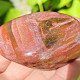 Petrified wood smooth stone from Madagascar 108g
