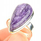 Charm large ring drop Ag 925/1000 6.7g size 57