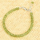 Bracelet olivine clasp Ag 925/1000