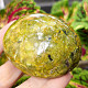 Polished stone green opal 156g Madagascar