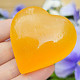 Orange heart calcite 98g from Pakistan