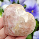 Pink Calcite Smooth Heart (Pakistan) 142g