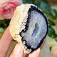 Agate geode with cavity 130g from Brazil