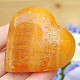 Orange heart calcite from Pakistan 100g