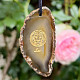 Agate pendant on the skin of the sign Leo 15g