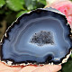 Geode agate gray - blue Brazil 197g