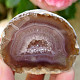 Agate geode with a hollow 99g Brazil