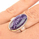 Oval charm ring Ag 925/1000 7.0g (size 56)