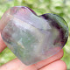 Smooth heart fluorite from China 88g