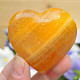 Orange Heart Calcite from Pakistan (92g)
