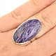Oval charm ring Ag 925/1000 7.9g (size 52)
