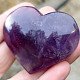 Smooth heart fluorite from China 100g