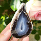 Agate geode with cavity 100g from Brazil