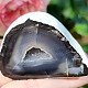 Agate geode with cavity 119g from Brazil