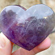 Smooth heart fluorite from China 118g