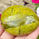 Polished stone green opal 103g Madagascar