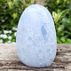 Calcite blue decorative stone (Madagascar) 538g