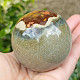 Polished ball of variegated jasper Ø61mm Madagascar