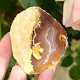 Agate geode with a hollow 115g Brazil