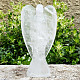 Veliká stojící soška křišťálového anděla 1738g