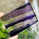 Polished fluorite plate from China (49g)