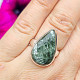 Ring seraphinite drop Ag 925/1000 6.5g size 55 Russia