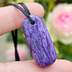 Leather charm pendant from Russia 10.1g