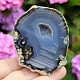 Agate gray geode with cavity Brazil 195g