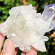Raw druse crystal from Brazil 122g