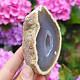 Geode gray agate with hollow Brazil 203g