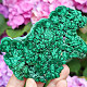 Malachite slice shiny Congo, Africa 182g