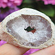 Geode gray agate with a hollow Brazil 76g
