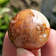 Agate sardonyx mini ball Ø 34mm (53g)