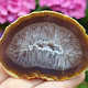 Brown agate geode with a Brazil hollow 171g