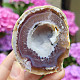 Agate brown geode with cavity Brazil 170g