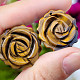 Tiger eye rose 25mm