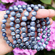 Kyanite / disten bracelet beads 8mm