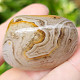 Sardonyx agate stone 49g from China