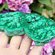 Malachite slice shiny Congo, Africa 211g