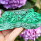 Malachite slice shiny Congo, Africa 276g