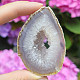 Geode gray agate with a hollow Brazil 76g